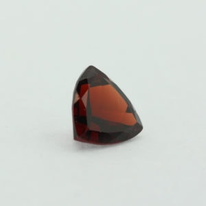 Loose Trillion Cut Genuine Natural Garnet Gemstone Semi Precious January Birthstone Side