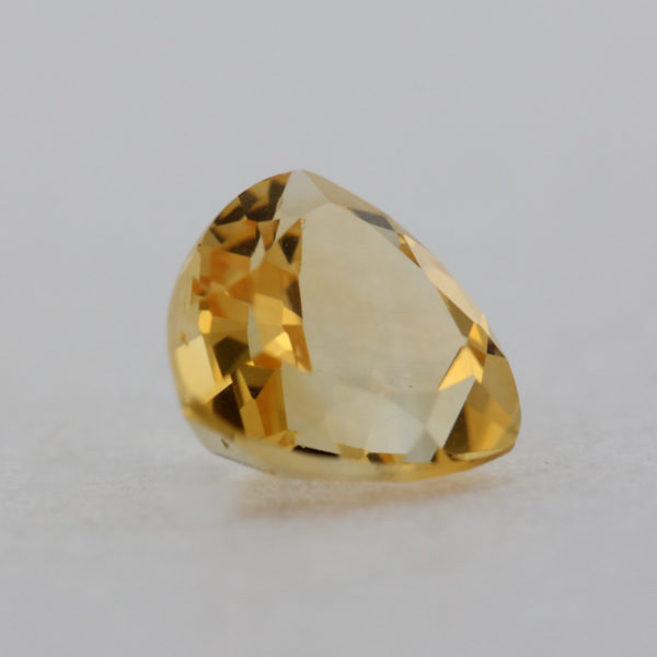 Loose Trillion Cut Genuine Natural Citrine Gemstone Semi Precious November Birthstone Side