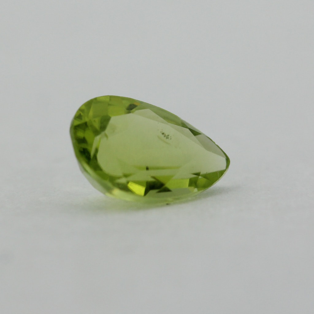 Natural Genuine Peridot AAA Pear Faceted Shape Loose Stones 4x3mm - 10x7mm 