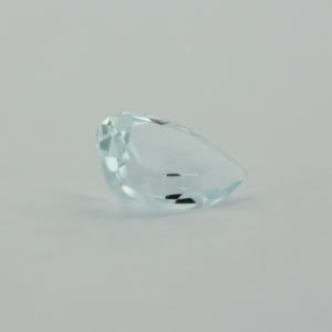 Loose Pear Cut Genuine Natural Aquamarine Gemstone Semi Precious March Birthstone Side