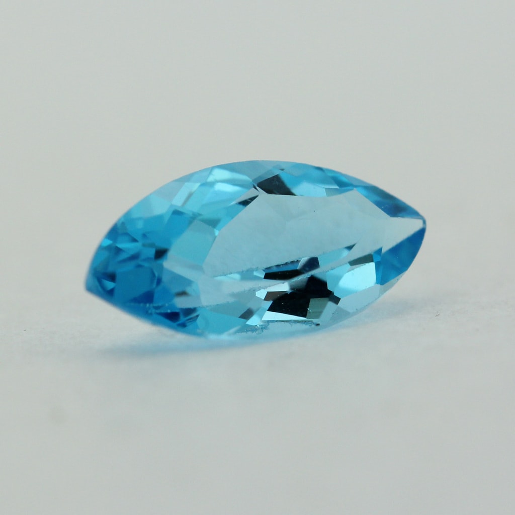 Loose Marquise Cut Genuine Natural Blue Topaz Gemstone Semi Precious ...