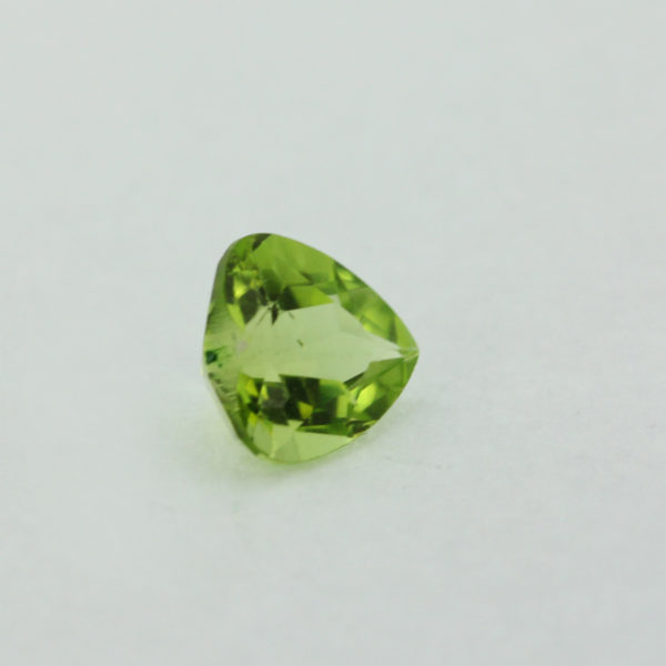 Loose Heart Shape Genuine Natural Peridot Gemstone Semi Precious August Birthstone Side