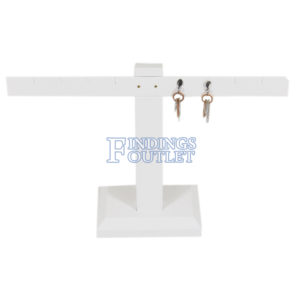 Black Velvet Wing Earring Stand Jewelry Display Holder 10 Pairs Earring 12" 