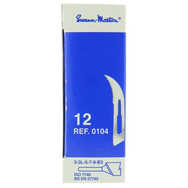 Swann Morton Curved Surgical Blades For Mold Cutting Box Side