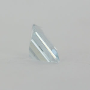 Loose Princess Cut Genuine Natural Aquamarine Gemstone Semi Precious March Birthstone Back