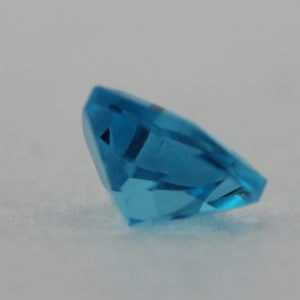 Loose Trillion Cut Genuine Natural Blue Topaz Gemstone Semi Precious November Birthstone Back