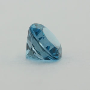 Loose Oval Cut Genuine Natural Blue Zircon Gemstone Semi Precious December Birthstone Back