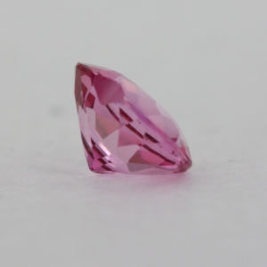 Loose Heart Shape Genuine Natural Pink Topaz Gemstone Semi Precious October Birthstone Back