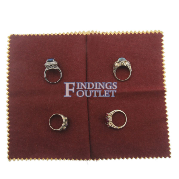 Rouge Polishing Cloth Jewelry