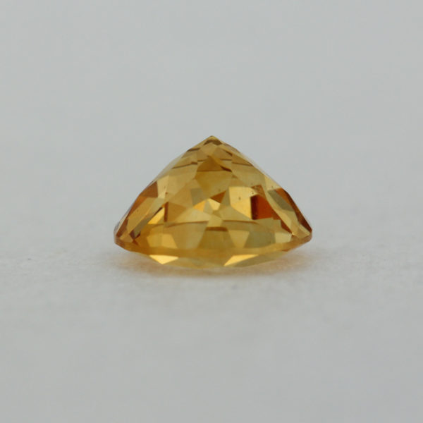 Loose Round Cut Genuine Natural Citrine Gemstone Semi Precious November Birthstone Down