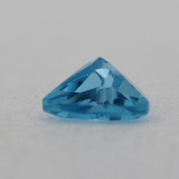 Loose Trillion Cut Genuine Natural Blue Topaz Gemstone Semi Precious November Birthstone Down
