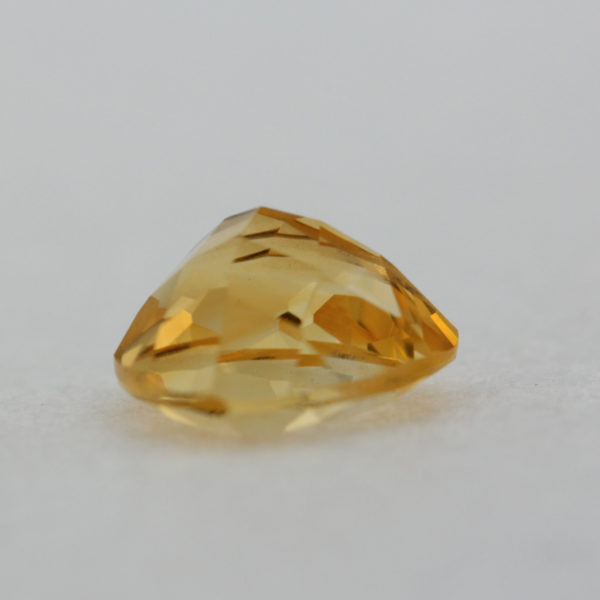 Loose Trillion Cut Genuine Natural Citrine Gemstone Semi Precious November Birthstone Down