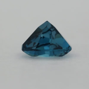 Loose Trillion Cut Genuine Natural Blue Zircon Gemstone Semi Precious December Birthstone Down
