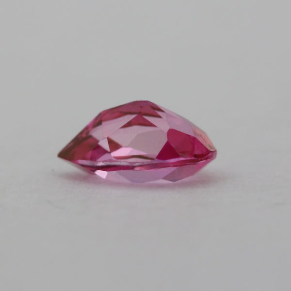 Loose Pear Cut Genuine Natural Pink Topaz Gemstone Semi Precious October Birthstone Down