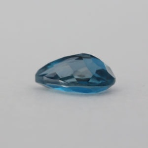 Loose Pear Cut Genuine Natural Blue Zircon Gemstone Semi Precious December Birthstone Down