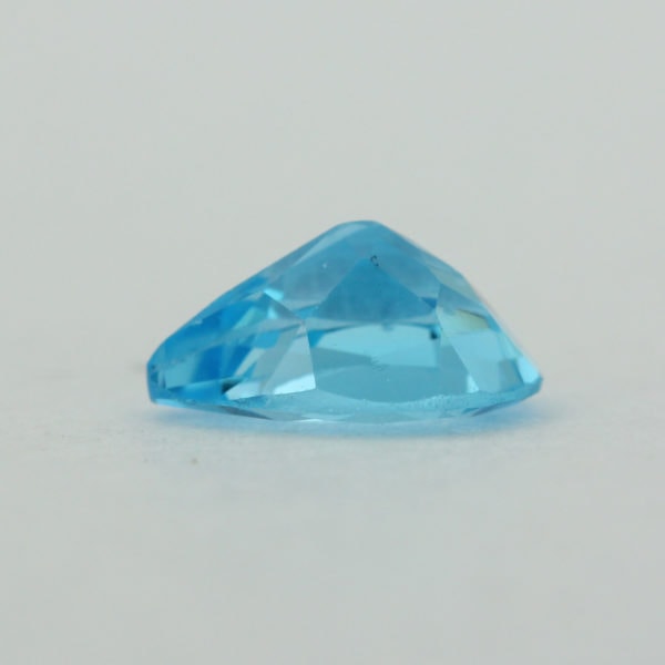 Loose Pear Cut Genuine Natural Blue Topaz Gemstone Semi Precious November Birthstone Down