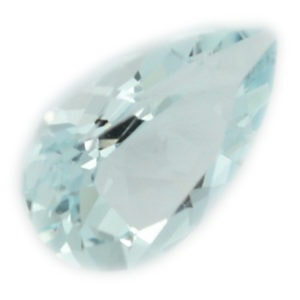 Loose Pear Cut Genuine Natural Aquamarine Gemstone Semi Precious March Birthstone