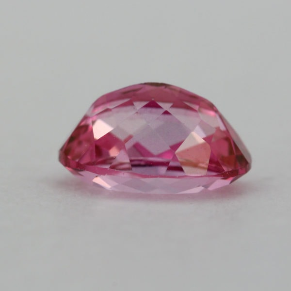 Loose Oval Cut Genuine Natural Pink Topaz Gemstone Semi Precious October Birthstone Down