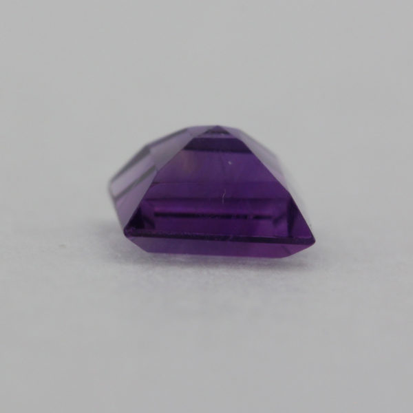 Loose Princess Cut Genuine Natural Amethyst Gemstone Semi Precious February Birthstone Down