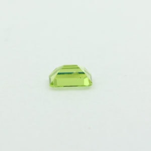 Loose Emerald Cut Genuine Natural Peridot Gemstone Semi Precious August Birthstone Down