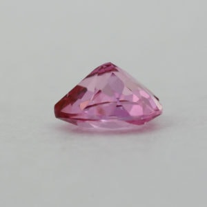 Loose Heart Shape Genuine Natural Pink Topaz Gemstone Semi Precious October Birthstone Down
