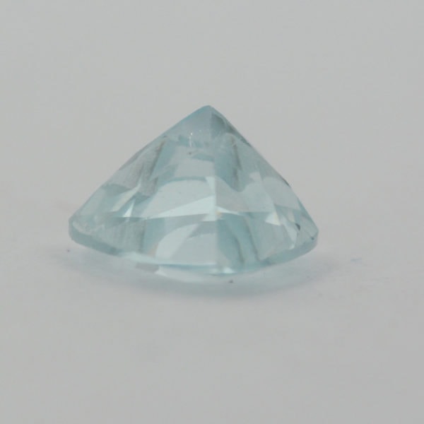 Loose Heart Shape Genuine Natural Aquamarine Gemstone Semi Precious March Birthstone Down