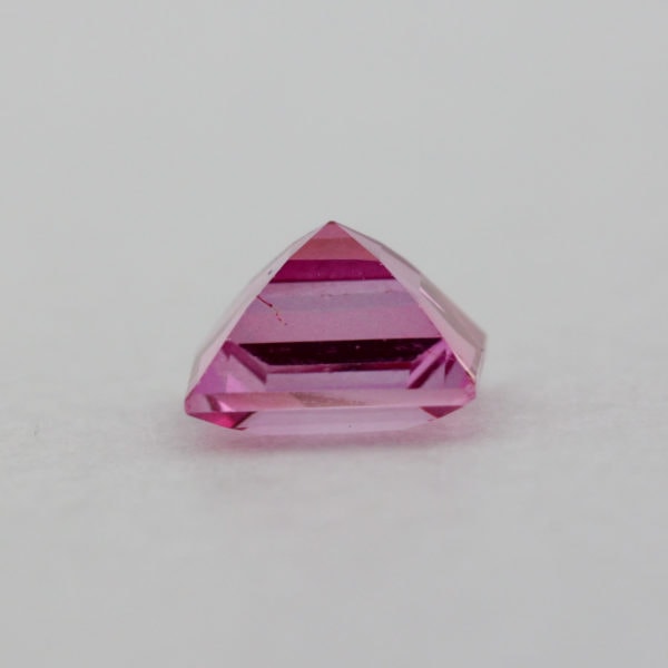 Loose Princess Cut Genuine Natural Pink Topaz Gemstone Semi Precious October Birthstone Down