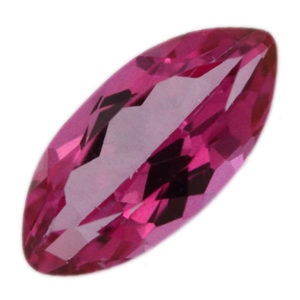Loose Marquise Cut Genuine Natural Pink Topaz Gemstone Semi Precious October Birthstone