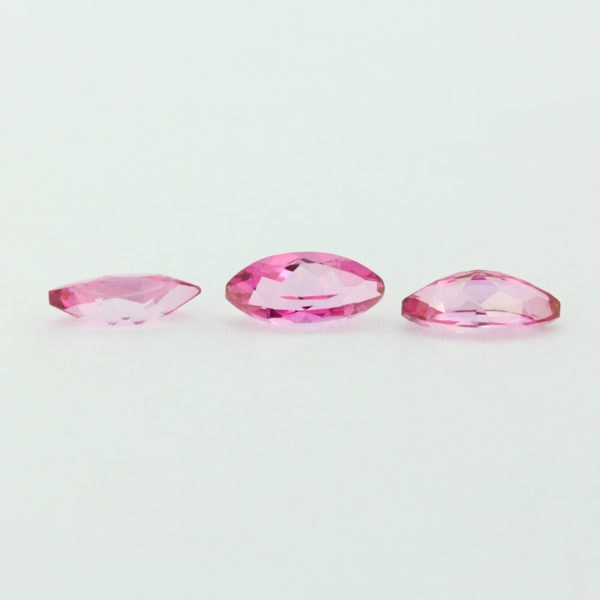 Loose Marquise Cut Genuine Natural Pink Topaz Gemstone Semi Precious October Birthstone Group