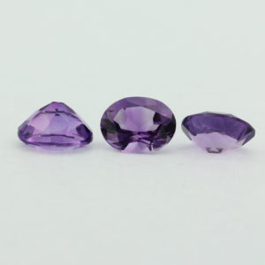 Great Lot Natural Amethyst 5x7 mm Oval Faceted Cut Loose Gemstone Details about   SALE! 