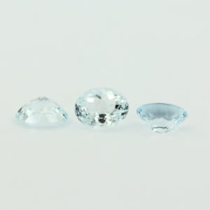 Loose Oval Cut Genuine Natural Aquamarine Gemstone Semi Precious March Birthstone Group