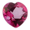 Loose Heart Shape Genuine Natural Pink Topaz Gemstone Semi Precious October Birthstone