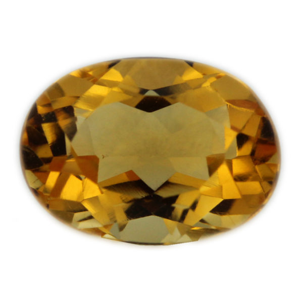 Loose Oval Cut Genuine Natural Citrine Gemstone Semi Precious November Birthstone