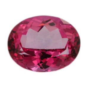 Loose Oval Cut Genuine Natural Pink Topaz Gemstone Semi Precious October Birthstone