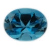 Loose Oval Cut Genuine Natural Blue Zircon Gemstone Semi Precious December Birthstone