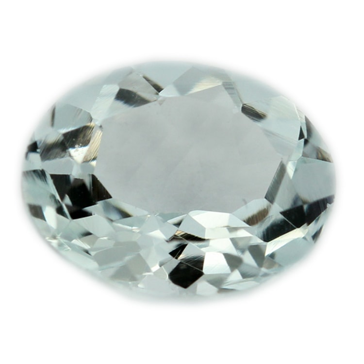 Aquamarine ~ Genuine Gemstones 7x5mm Oval Faceted Natural Gem March Birthstone 