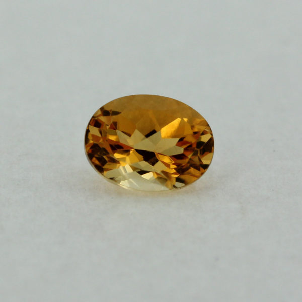 Loose Oval Cut Genuine Natural Citrine Gemstone Semi Precious November Birthstone Front S