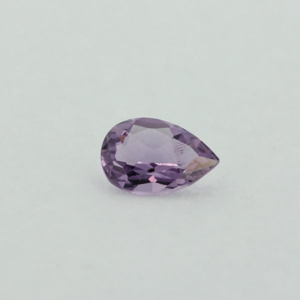Loose Pear Cut Genuine Natural Amethyst Gemstone Semi Precious February Birthstone Front S