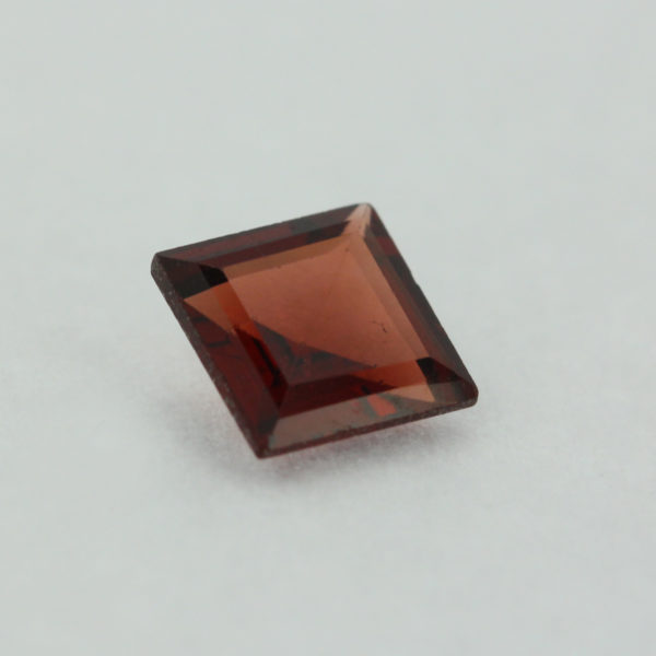 Loose Princess Cut Genuine Natural Garnet Gemstone Semi Precious January Birthstone Side S