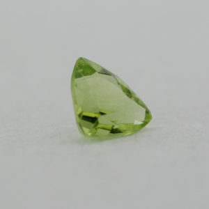 Loose Trillion Cut Genuine Natural Peridot Gemstone Semi Precious August Birthstone Side S