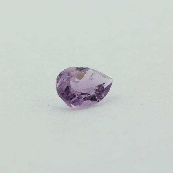 Loose Pear Cut Genuine Natural Amethyst Gemstone Semi Precious February Birthstone Side S