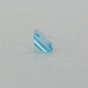 Loose Princess Cut Genuine Natural Blue Topaz Gemstone Semi Precious November Birthstone Back S