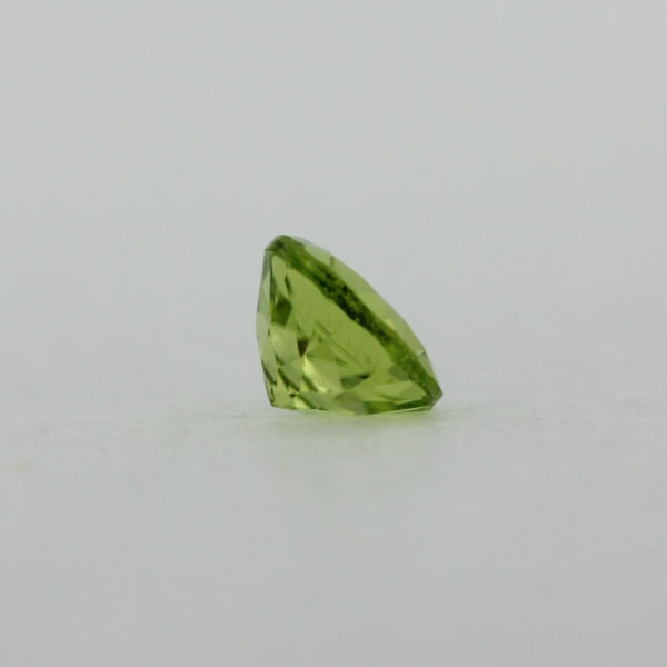 Loose Round Cut Genuine Natural Peridot Gemstone Semi Precious August Birthstone Back S