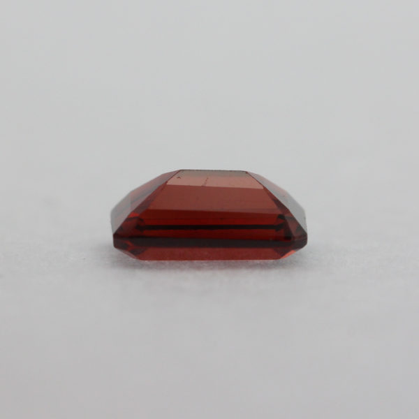 Loose Emerald Cut Genuine Natural Garnet Gemstone Semi Precious January Birthstone Down S