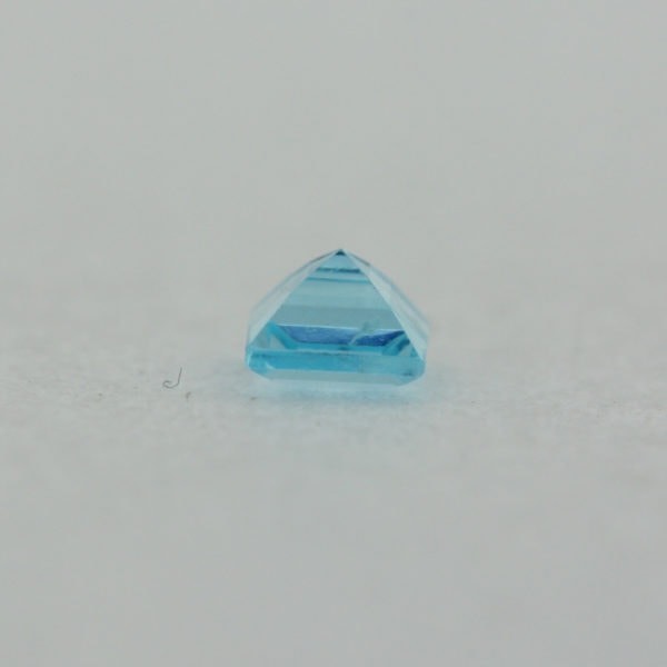 Loose Princess Cut Genuine Natural Blue Topaz Gemstone Semi Precious November Birthstone Down S