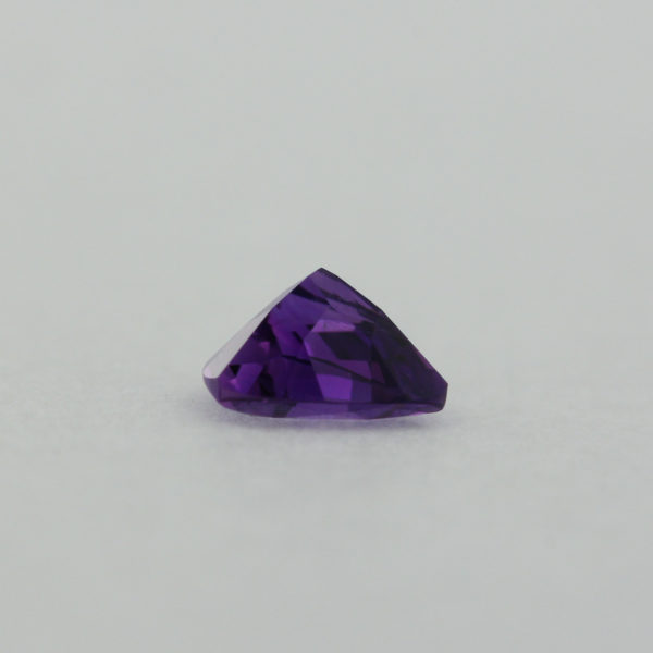 Loose Trillion Cut Genuine Natural Amethyst Gemstone Semi Precious February Birthstone Down S