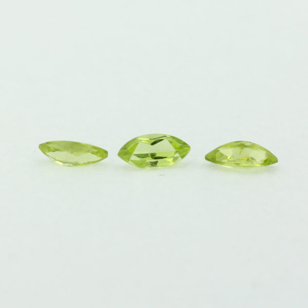 Loose Marquise Cut Genuine Natural Peridot Gemstone Semi Precious August Birthstone Group S