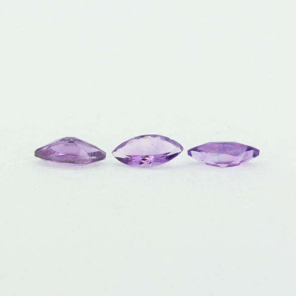 Loose Marquise Cut Genuine Natural Amethyst Gemstone Semi Precious February Birthstone Group S