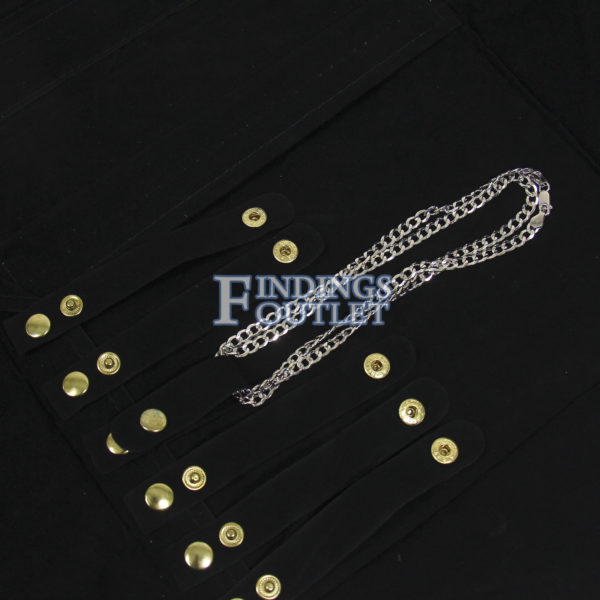 Velvet Chain Bracelet Earring Ring Combination Jewelry Display Roll Travel Case Zoom