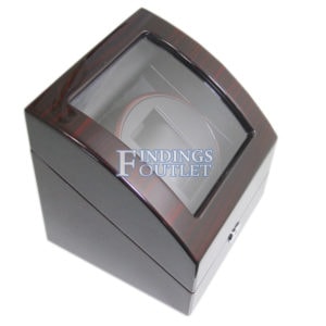 Automatic Single Wooden Rotating Watch Winder Angle